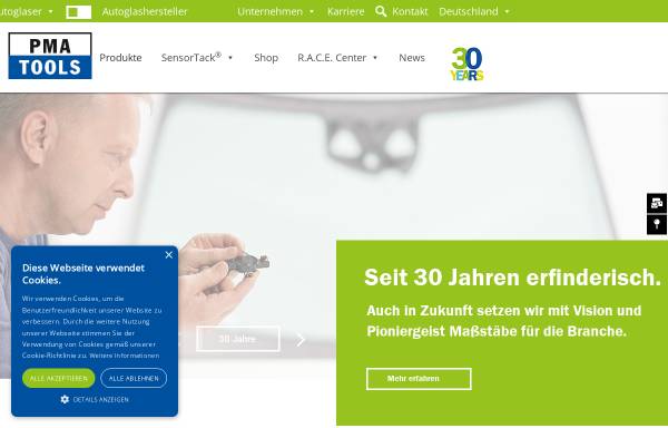 Vorschau von www.pma-tools.de, PMA/TOOLS AG