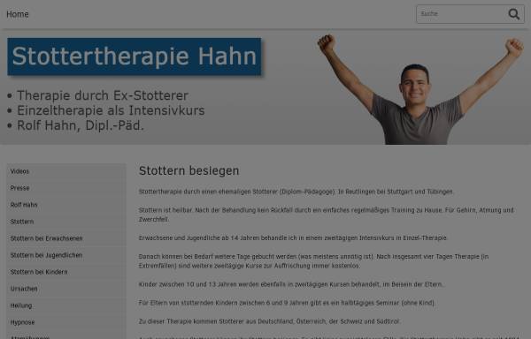 Vorschau von www.stottern-vermeiden.de, Stottern und Stottertherapie
