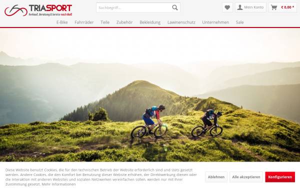 Triasport - Der Spezialist für individuelle Rennrad-Anpassung