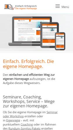 Vorschau der mobilen Webseite www.netlutions.de, [netlutions.de] : : Dienstleister für Internet-Projekte