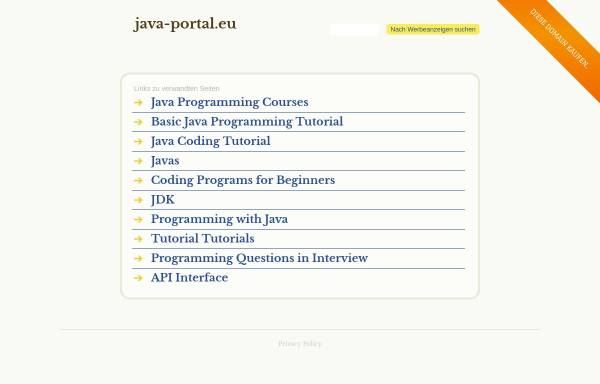 Java Enterprise Community