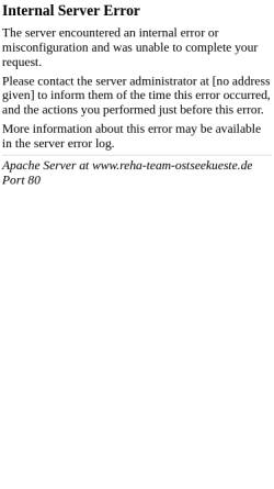 Vorschau der mobilen Webseite www.reha-team-ostseekueste.de, Reha Team Ostseeküste