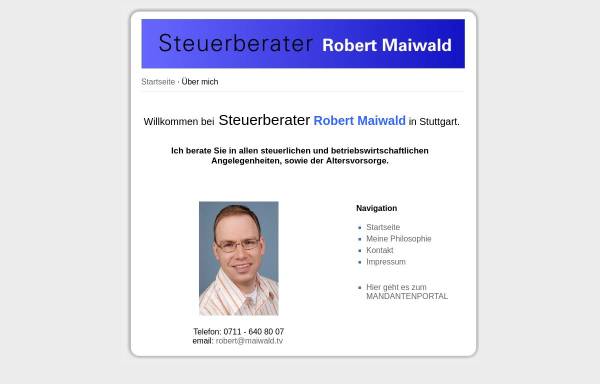 Steuerberater Robert Maiwald in Stuttgart