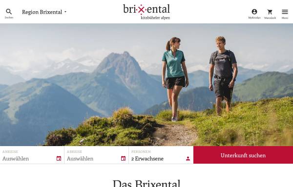Vorschau von www.kitzbuehel-alpen.at, Kitzbüheler Alpen-Brixental