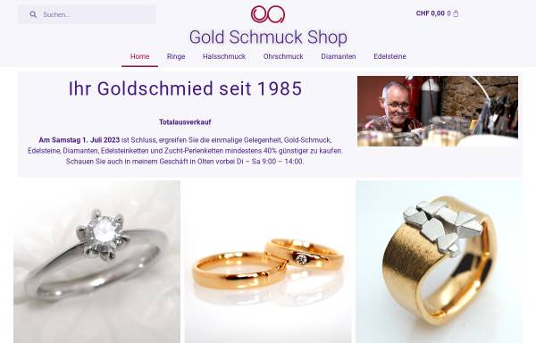 Gold Schmuck Shop 