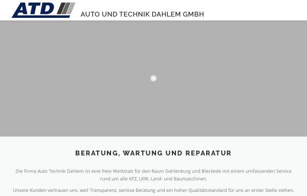 Vorschau von www.auto-technik-dahlem.de, Auto und Technik Dahlem GmbH