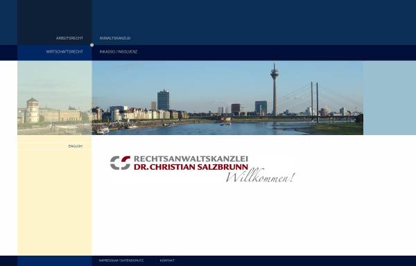 Vorschau von www.ra-salzbrunn.de, Rechtsanwaltskanzlei Dr. Christian Salzbrunn - Arbeitsrecht Düsseldorf