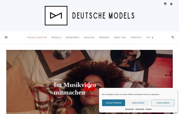 Vorschau von www.deutsche-models.de, Modelagentur Deutsche Models