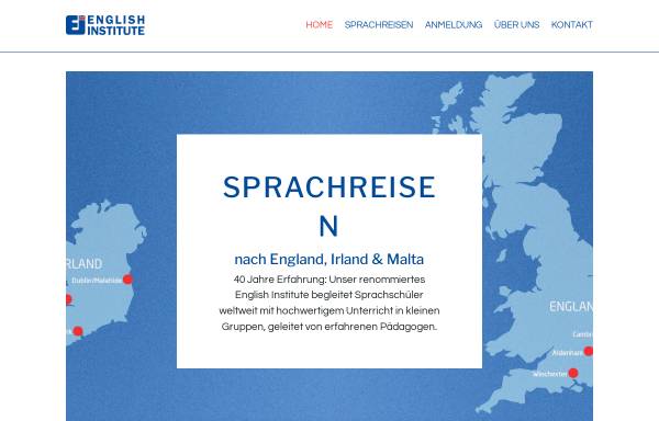 English Institute - Sprachreisen und Sprachferien nach Cambridge England und Dublin in Irland