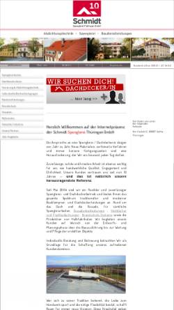 Vorschau der mobilen Webseite www.dachdecker-gotha.de, Dachdecker Walther GmbH & Co. KG