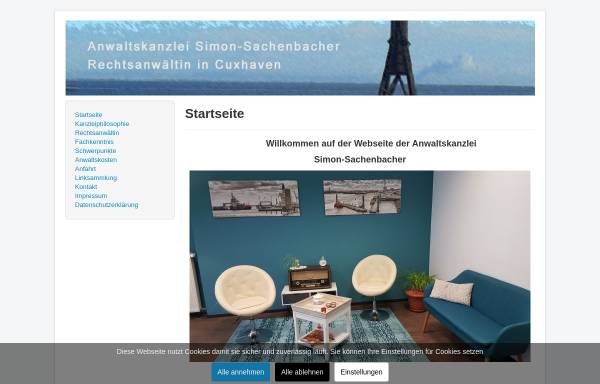 Vorschau von www.rechtsanwaelte-cuxhaven.de, Anwaltskanzlei Mittelstedt & Simon