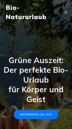 Bio- und Natur-Urlaub