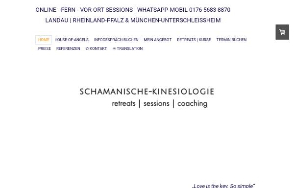Vorschau von www.schamanische-kinesiologie.berlin, Spirituelle Kinesiologie in Berlin