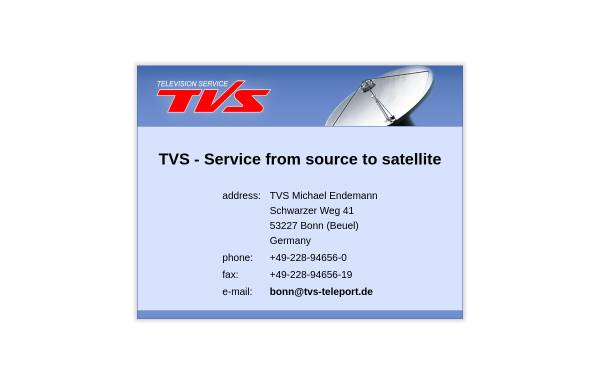 TVS Televison Service GmbH
