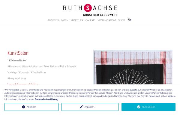 Vorschau von www.galerie-ruth-sachse.de, Ruth Sachse - Kunst der Gegenwart