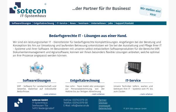Vorschau von sotecon.de, Fromm & Co. GmbH
