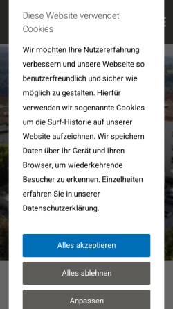Vorschau der mobilen Webseite www.city-gruppe.de, Citybau Wohnbaugesellschaft mbH