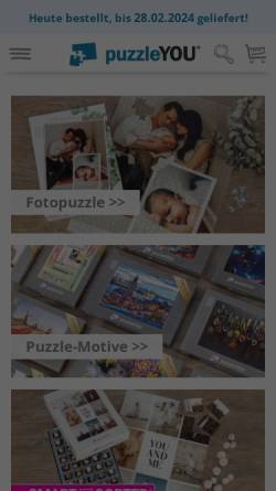 Vorschau der mobilen Webseite www.puzzlekatalog.de, Puzzle-Katalog