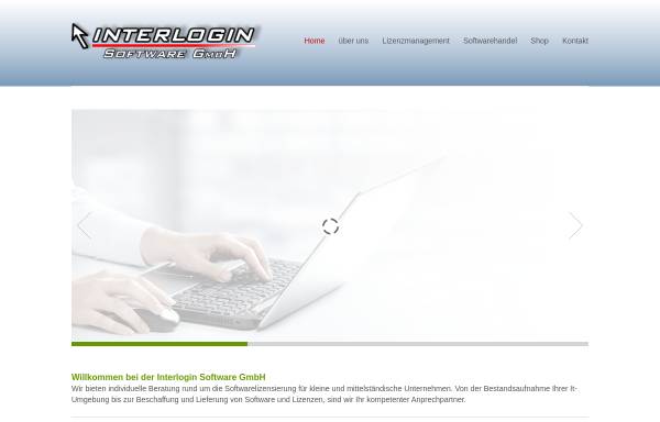 Vorschau von interlogin.de, Interlogin Software