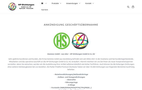 Vorschau von www.hp-dichtungen.de, HP Dichtungen GmbH & Co.KG 