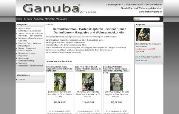 Vorschau von www.ganuba.de, Ganuba