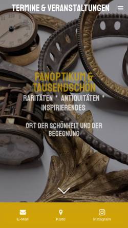 Vorschau der mobilen Webseite pantau.at, pantau - eine Reise zu Dir selbs