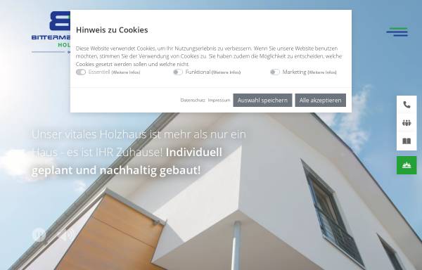 Vorschau von bw-holzhaus.de, Bittermann und Weiss GmbH