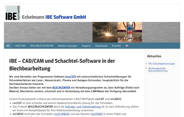 Vorschau von www.ibe-software.de, IBE Software GmbH