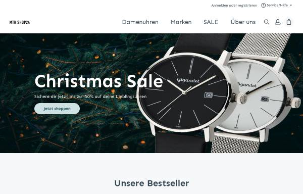 mtrshop24.de - Onlineshop für Uhren und Schmuck