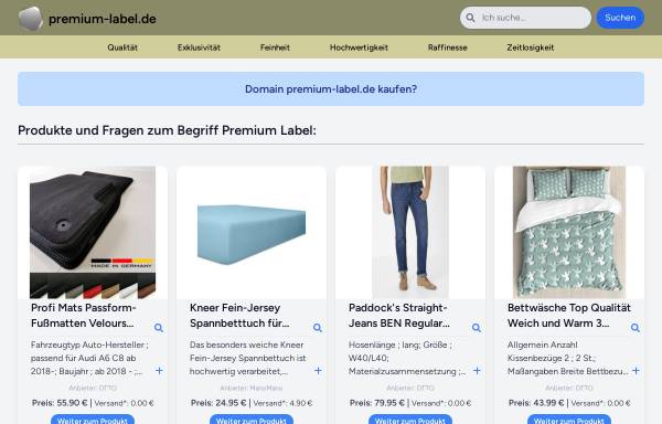 Premium Label - Dein Streetwear Online Shop