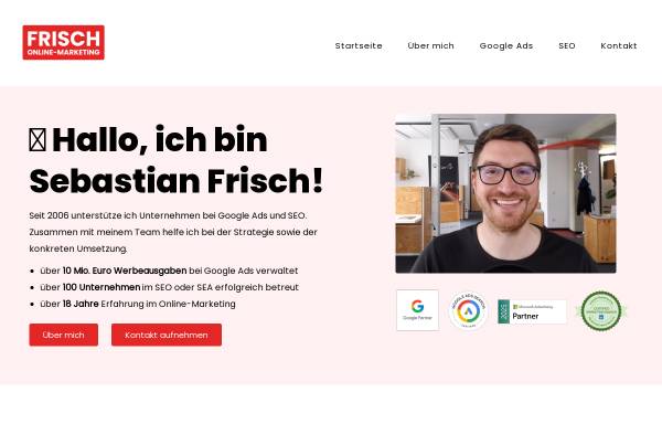 Vorschau von www.sfrisch.de, Frisch, Sebastian