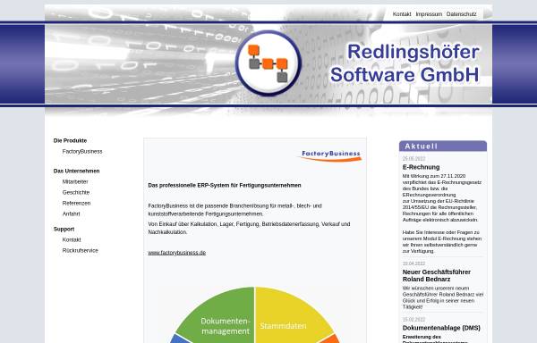 Vorschau von www.redisoft.de, Redlingshöfer Software-Entwicklung, Inh. Helmut Redlingshöfer