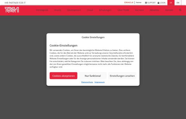Team Partner für Technologie und angewandte Methoden der Informationsverarbeitung GmbH