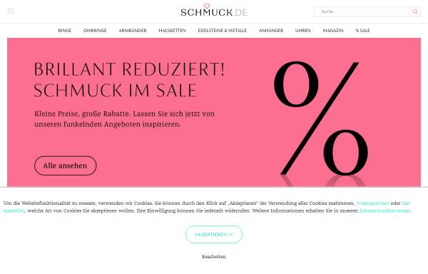 Vorschau von www.schmuck.de, Schmuck.de - Ihr Juwelier im Web