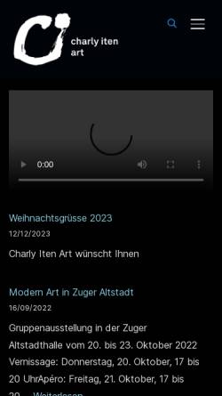Vorschau der mobilen Webseite www.charlyiten.ch, Iten, Charly