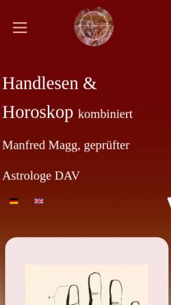 Vorschau der mobilen Webseite www.handlesen.de, Handlesen.de