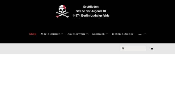 Vorschau von www.gruftiladen.de, Gruftiladen - Dark Gothic Shop Punk