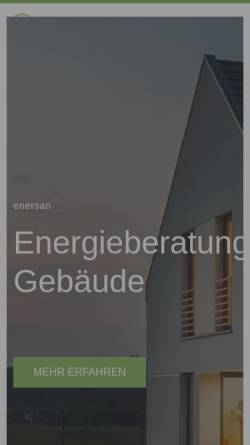 Vorschau der mobilen Webseite www.enersan-gbr.de, EnerSan GbR Gebäude-Energieberater