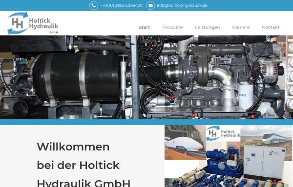 Vorschau von www.holtick-hydraulik.de, Holtick Hydraulik in Dorsten