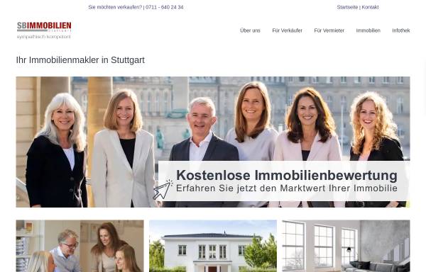 SB Immobilien - Ihr Immobilienmakler in Stuttgart und Umgebung