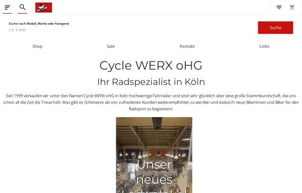 Cycle WERX - Kölns schönstes Radsportfachgeschäft