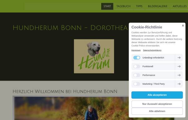 Vorschau von www.hundherum-bonn.de, Hundherum Bonn