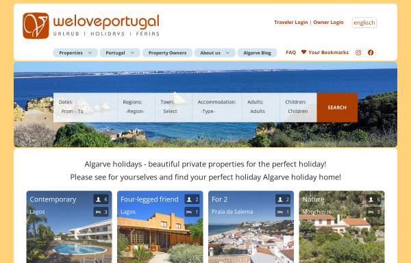 Vorschau von www.we-love-portugal.com, Vilalaia - We love Portugal