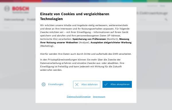 Vorschau von www.bosch-pt.de, Elektrowerkzeug von Bosch PT