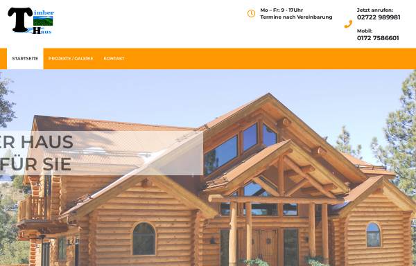 Vorschau von www.timber-haus.de, Timber-Haus