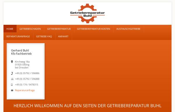 Vorschau von www.getriebe-reparatur-instandsetzung.de, Getriebe-Reparatur und Instandsetzung Buhl in Oßling (Dresden)
