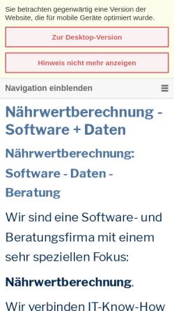 Vorschau der mobilen Webseite www.dato.at, Dato Denkwerkzeuge, Inh. Bernd Meierhofer