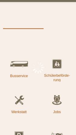 Vorschau der mobilen Webseite www.kortschlag.de, Fahrservice Kortschlag