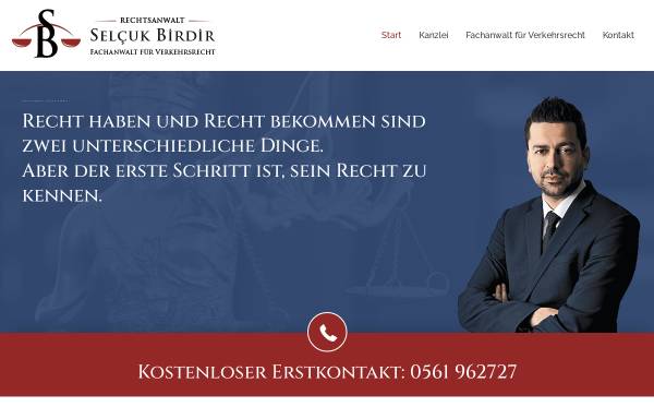 Vorschau von kanzlei-birdir.de, Rechtsanwalt Selcuk Birdir