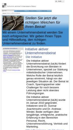 Initiative aktiver Unternehmensbeirat
